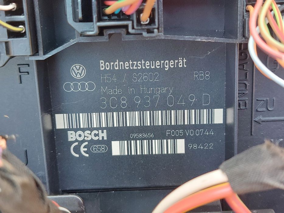 komputer sterownik zestaw bsi 1.9 tdi bls vw golf