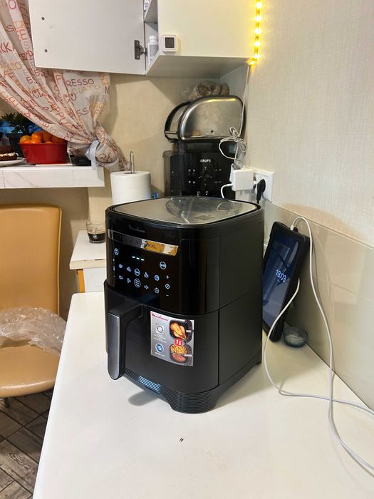 Moulinex Easy Fry XXL, аерофритюрниця 2-в-1 для смаження або гриля