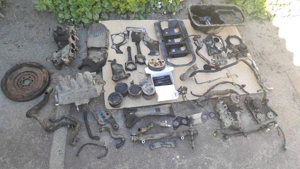 Остатки двигателя Mazda 626 GD/GV 2.0 FE