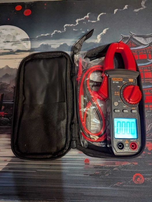 Цифрові струмовимірювальні кліщі мультиметр ANENG ST181