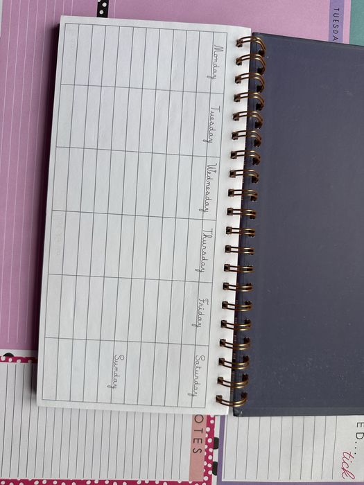 KALENDARZ / planner / notes niedatowany