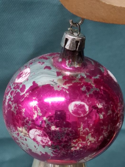 Bombka muchomorek duża prl