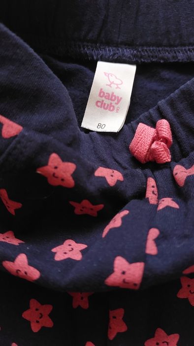 4x spodnie i legginsy rozm.80