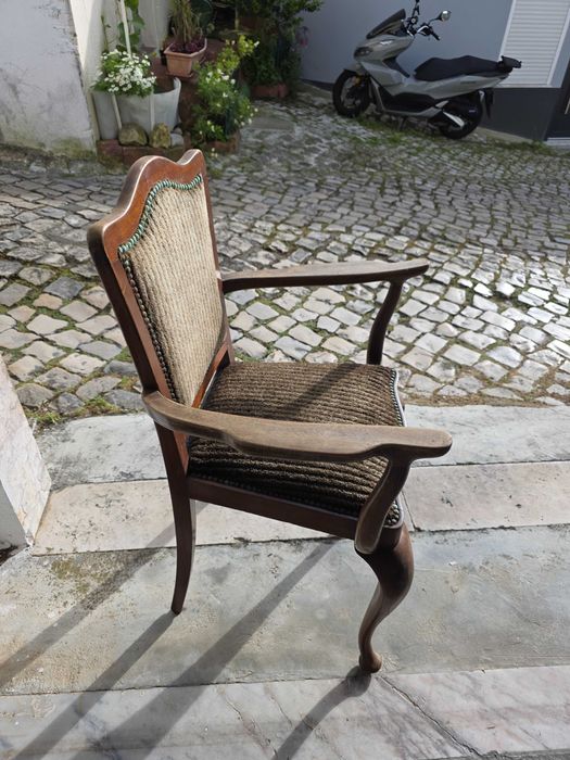 cadeira anos 50 de encosto