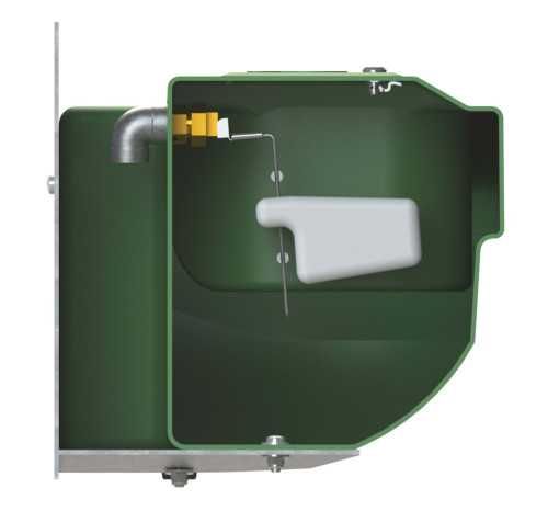 Poidło dla bydła podwójne, 58 l brutto