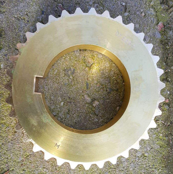 Koło zębate - ślimacznica do przekładni myjni