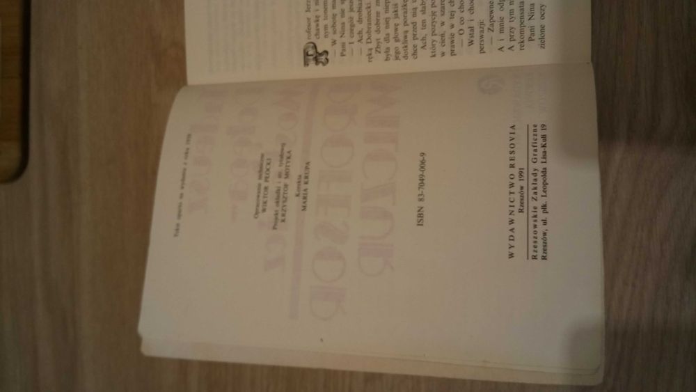 Profesor Wilczur Dołęga Mostowicz Tadeusz