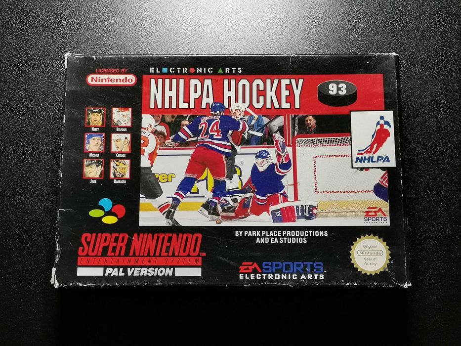 Super Nintendo NHLPA Hockey '93