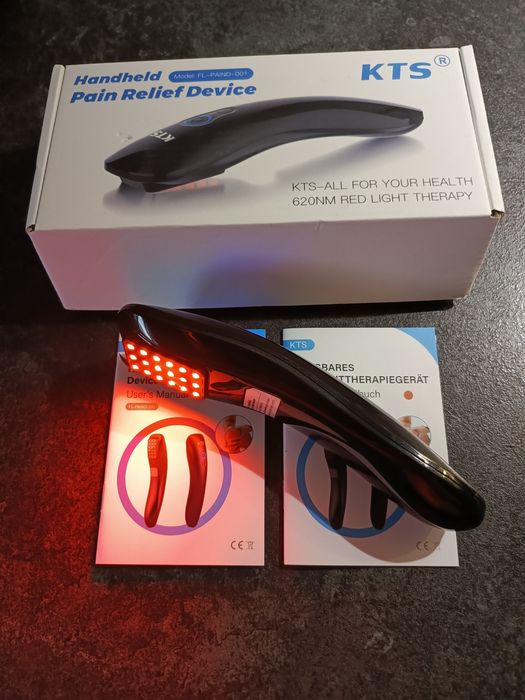 Led photon light therapy mask fever massager! KTS pain relief device model FL-PAIND-001обезбаливающая  терапия красным светом!Пояс