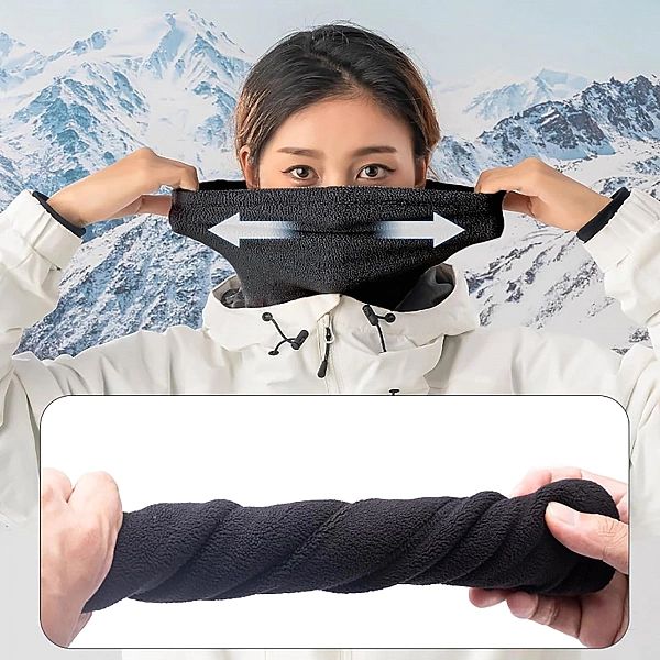 Komin narciarski Qunature Oli rozmiar L - czarny