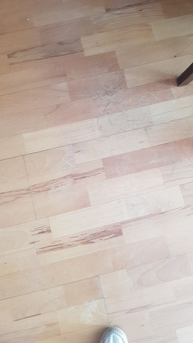 Pilne! Barlinek panele drewniane deska nielakierowane używane 13m2