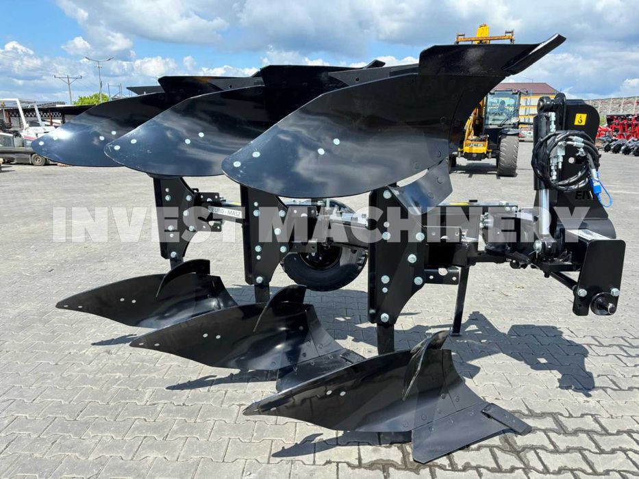 Pług obrotowy zagonowy EURO-MASZ unia nowy GWARANCJA 3 lata