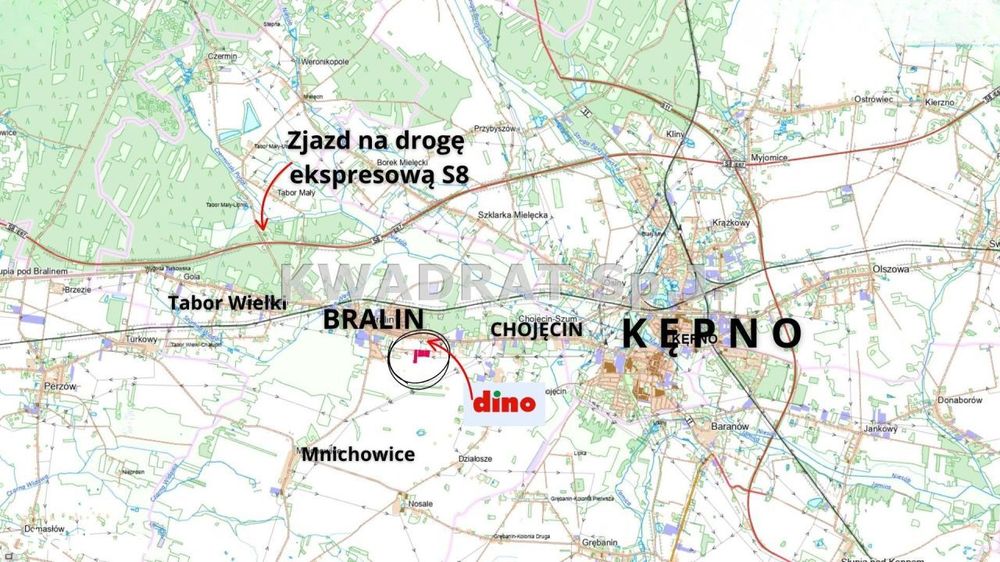 Działki budowlane - Bralin