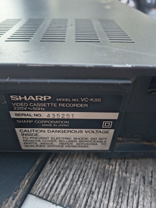 Magnetowid Sharp vc- k88