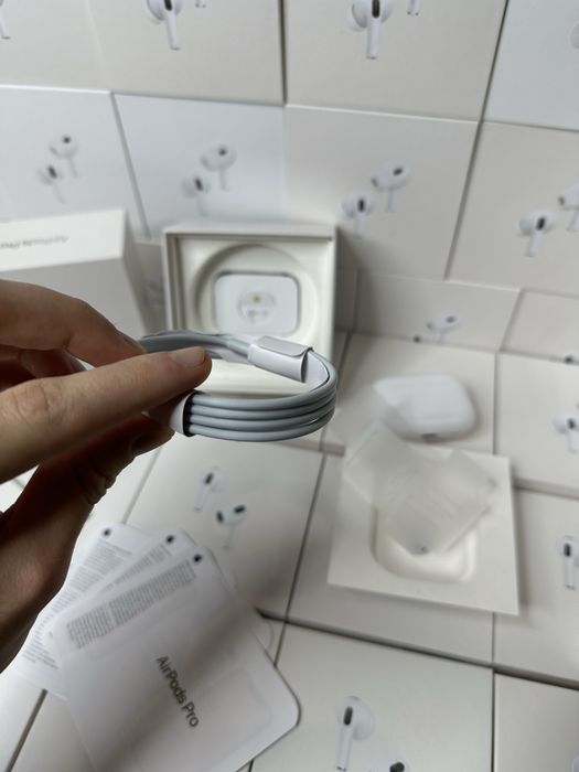 AirPods Pro 2, ТОП-Версія 2025 генерація, шумка + прозорість + ЧОХОЛ