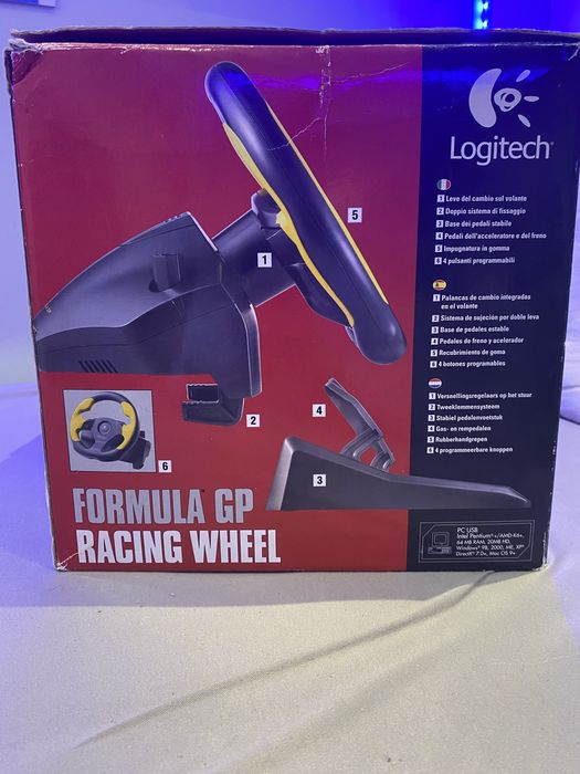 Volante de simulação