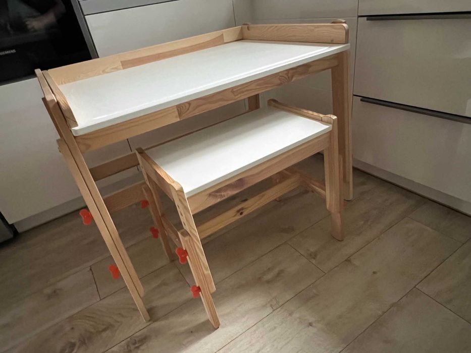 Stolik biurko dla dziecka IKEA FLISAT komplet