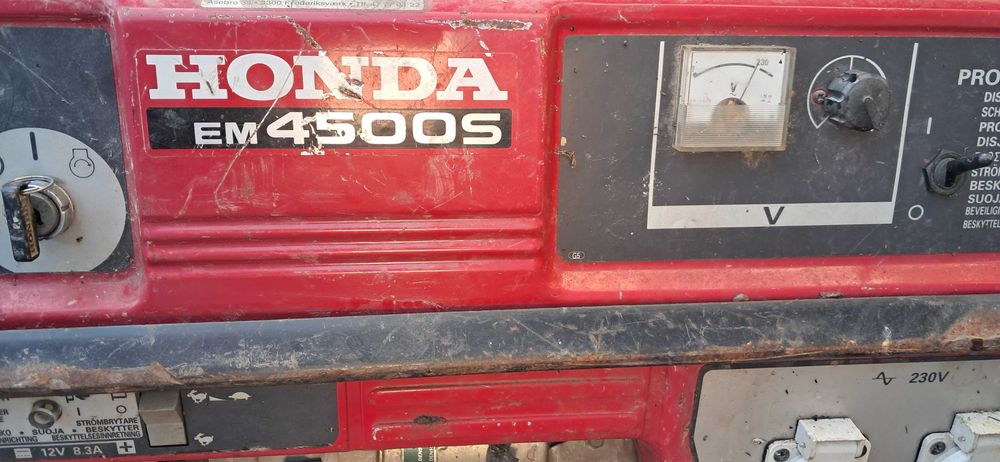 agregat prądotwórczy 230v i380v honda