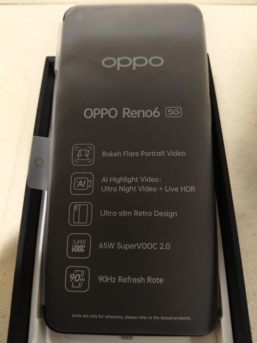 Oppo Reno 6 5G  8G RAM 128G memória