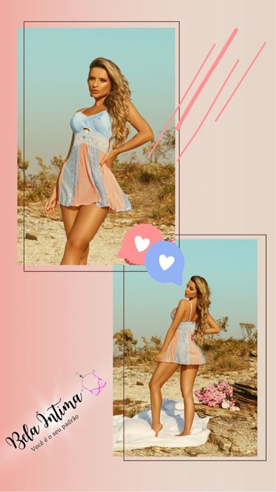 Lingerie novas e belas