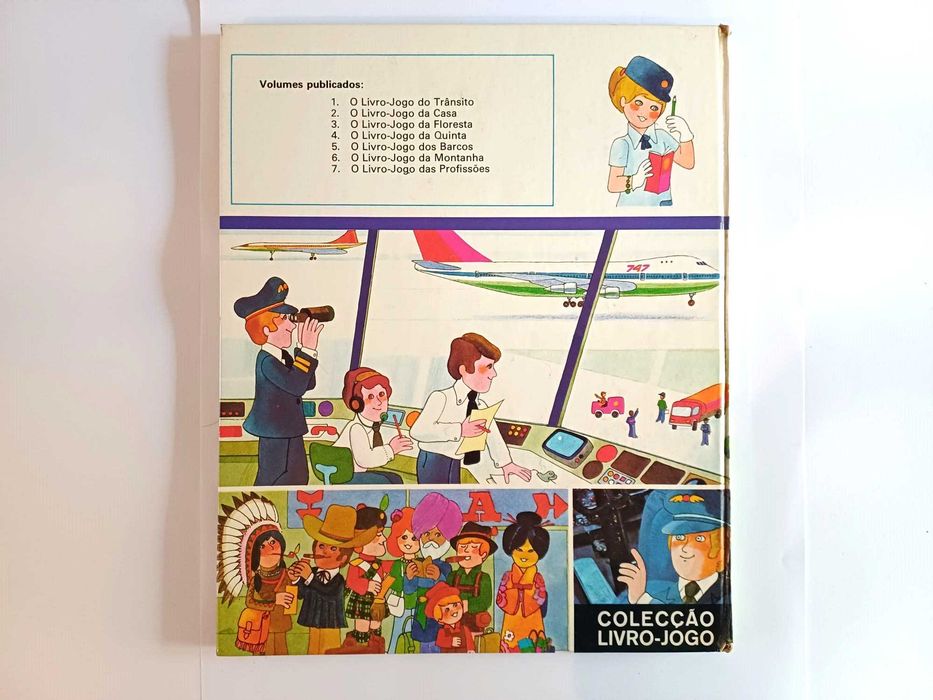 O livro-jogo do aeroporto, Alain Grée, Verbo Infantil, anos 60/70