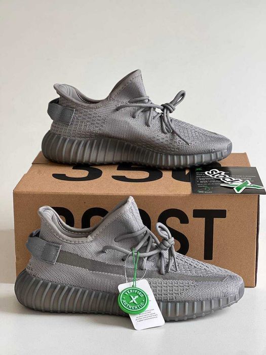 Мужские кроссовки Adidas Yeezy Boost 350 v2 Grey. 40-45
