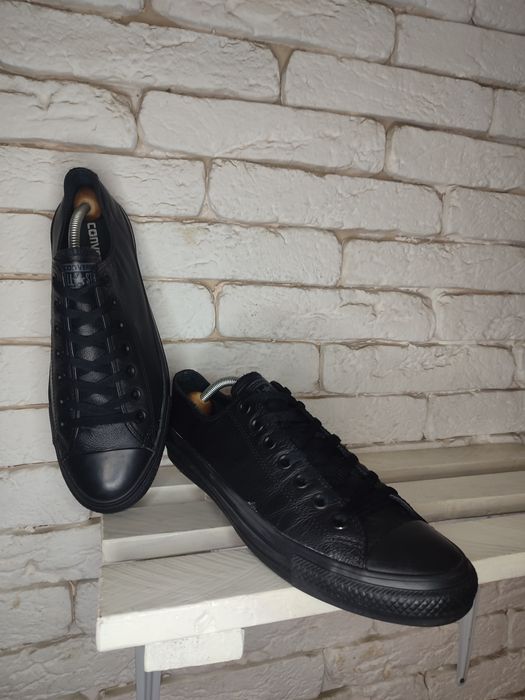 Converse Chuk Taaylor all star ox black Monochrome чоловічі кеди  оригінальні 28.5см