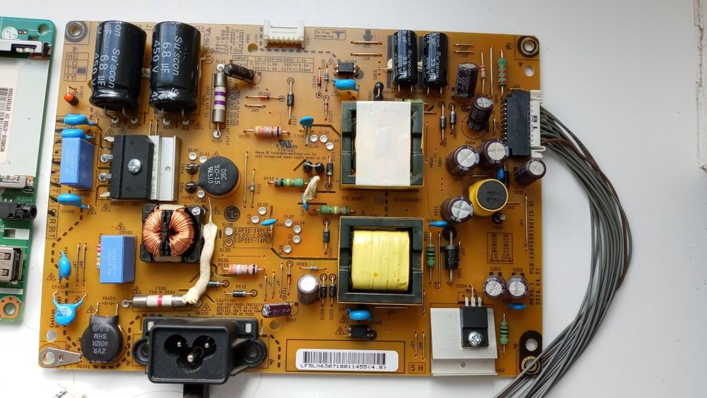 Zasilacz z tv LG 32LB561B