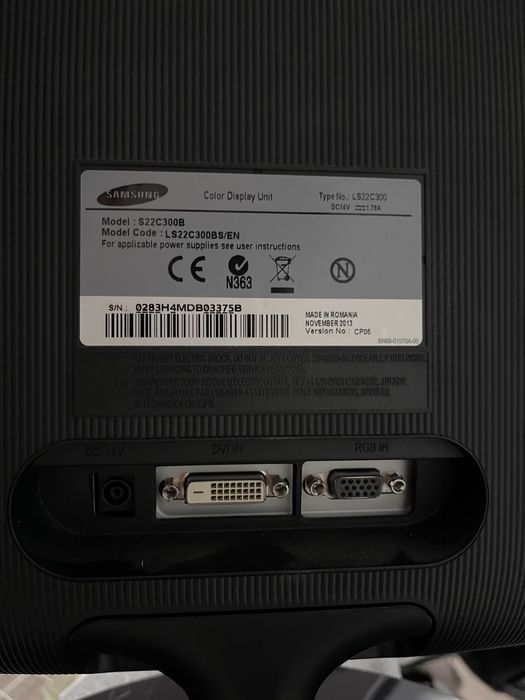 Monitor samsung 22 cale