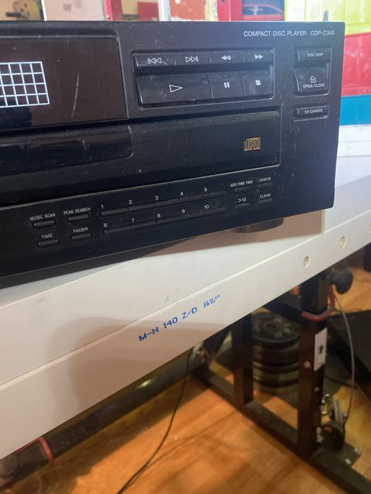 Odtwarzacz płyt cd sony cdp-c345 5xcd