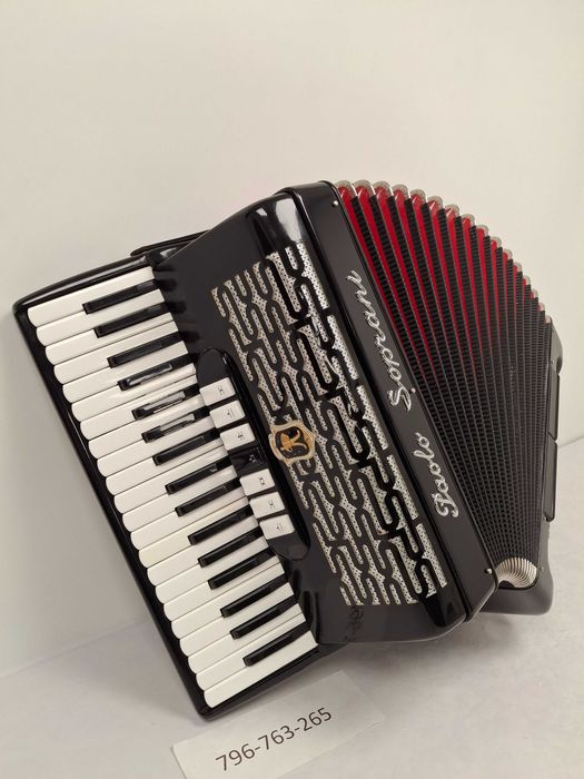 Akordeon Włoski Paolo Soprani 96 bas. 3-ch. stan bdb, zamiana!!! -