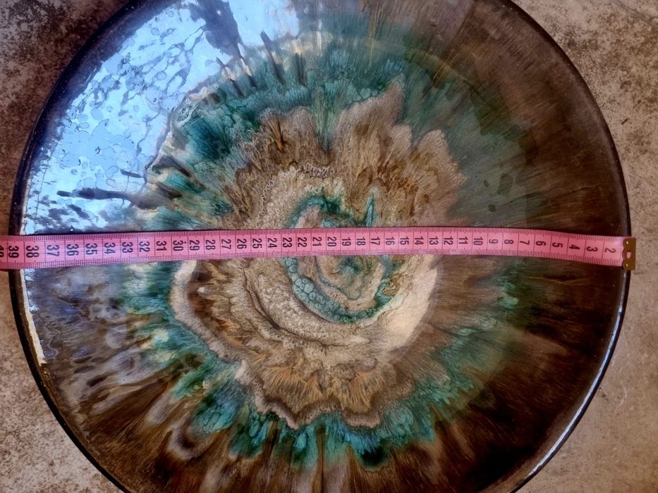 Patera Trzaska 38cm piękne kolory Przyjazn włocławek