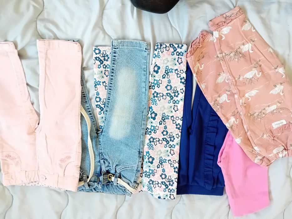 Leginsy i spodnie dziewczęce 74