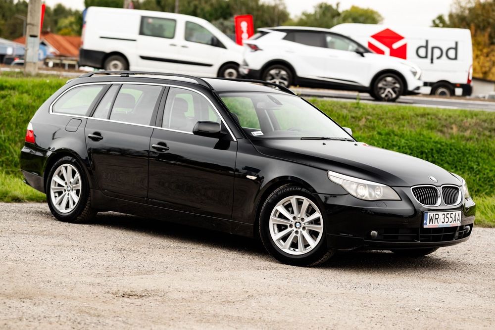 BMW Seria 5 3.0i LPG 258KM Xenon Ringi Skóra Navi Parktronic Grzane fotele