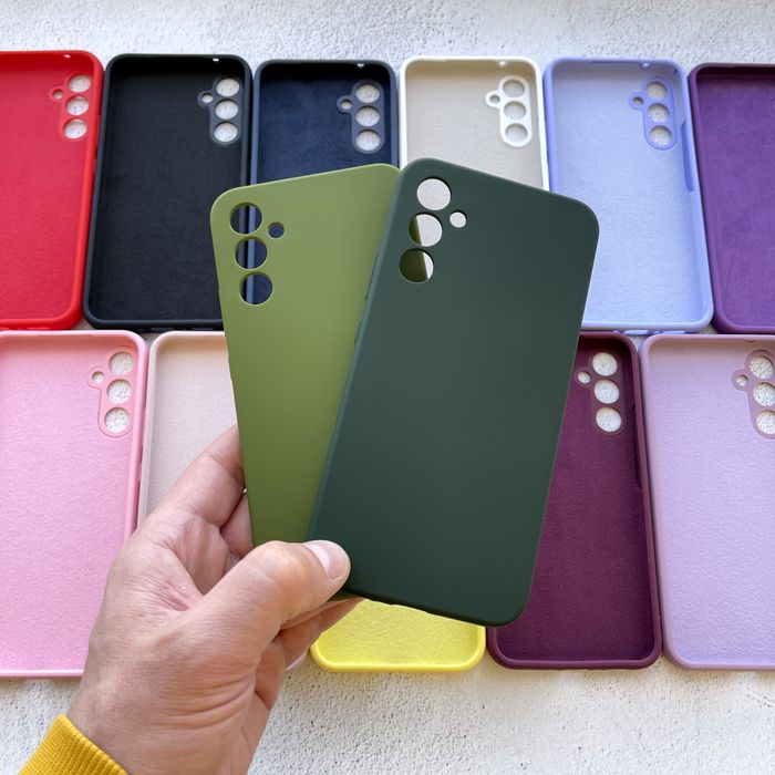 Чохол Silicone case ТОП якість Samsung A34 | Чехол Самсунг Гелекси А34