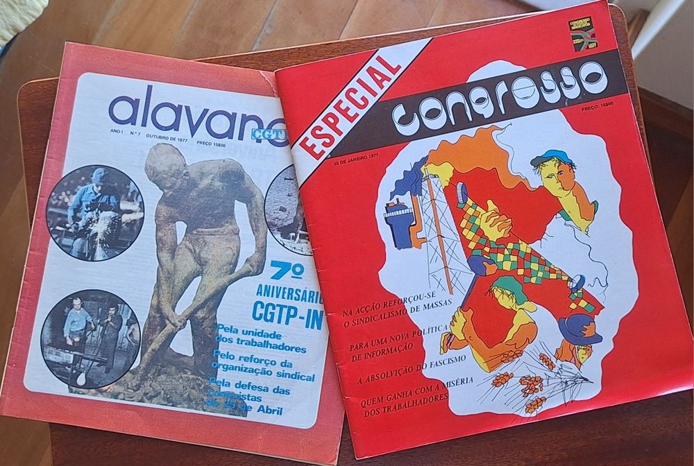 Revistas/documentos políticos anos 70/90