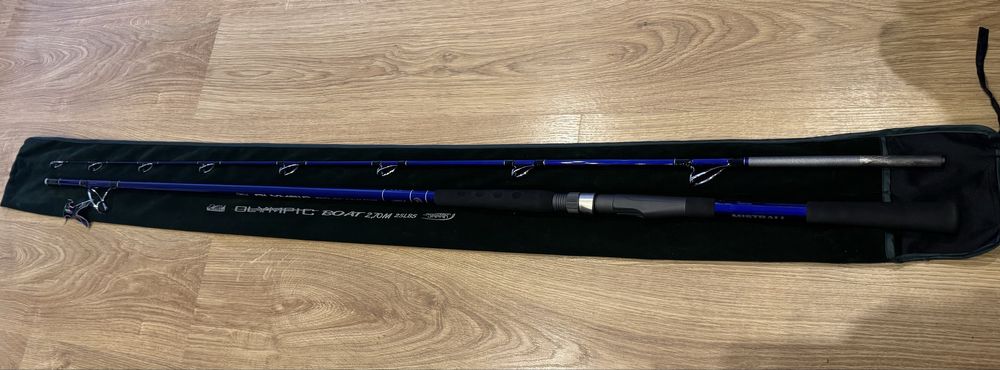 WĘDKA MISTRALL OLYMPIC BOAT 2,7m 25lbs wedka sumowa morska