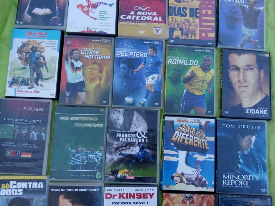 30 DVDs incluindo Big com Tom hawks