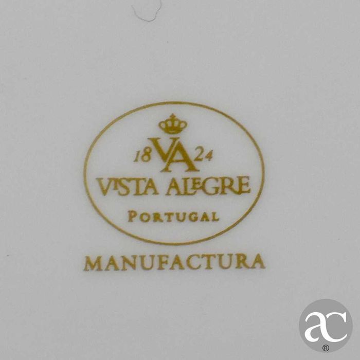 Molheira com travessa em forma de Cisne Porcelana Vista Alegre