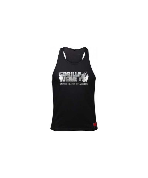 Gorilla Wear Classic Tank Top - Srebrna Klasyczna Bokserka S M L XL