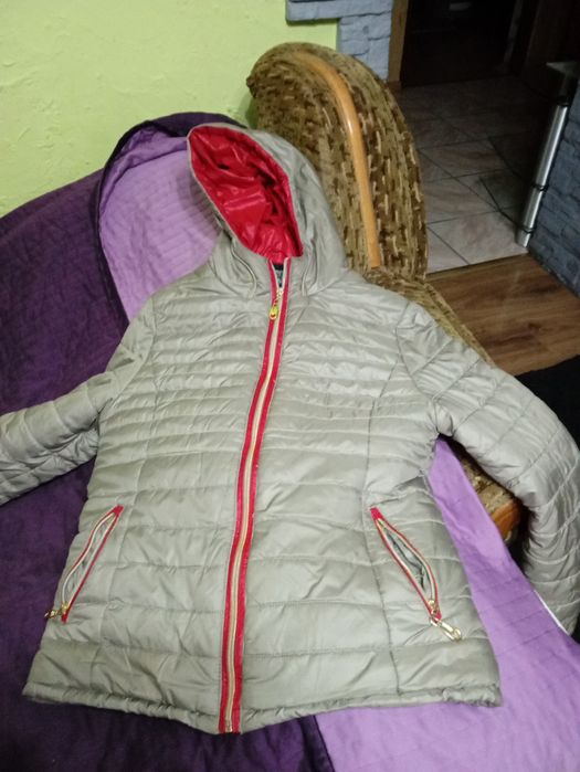 Dwie kurtki damskie zimowe w dobrym stanie
