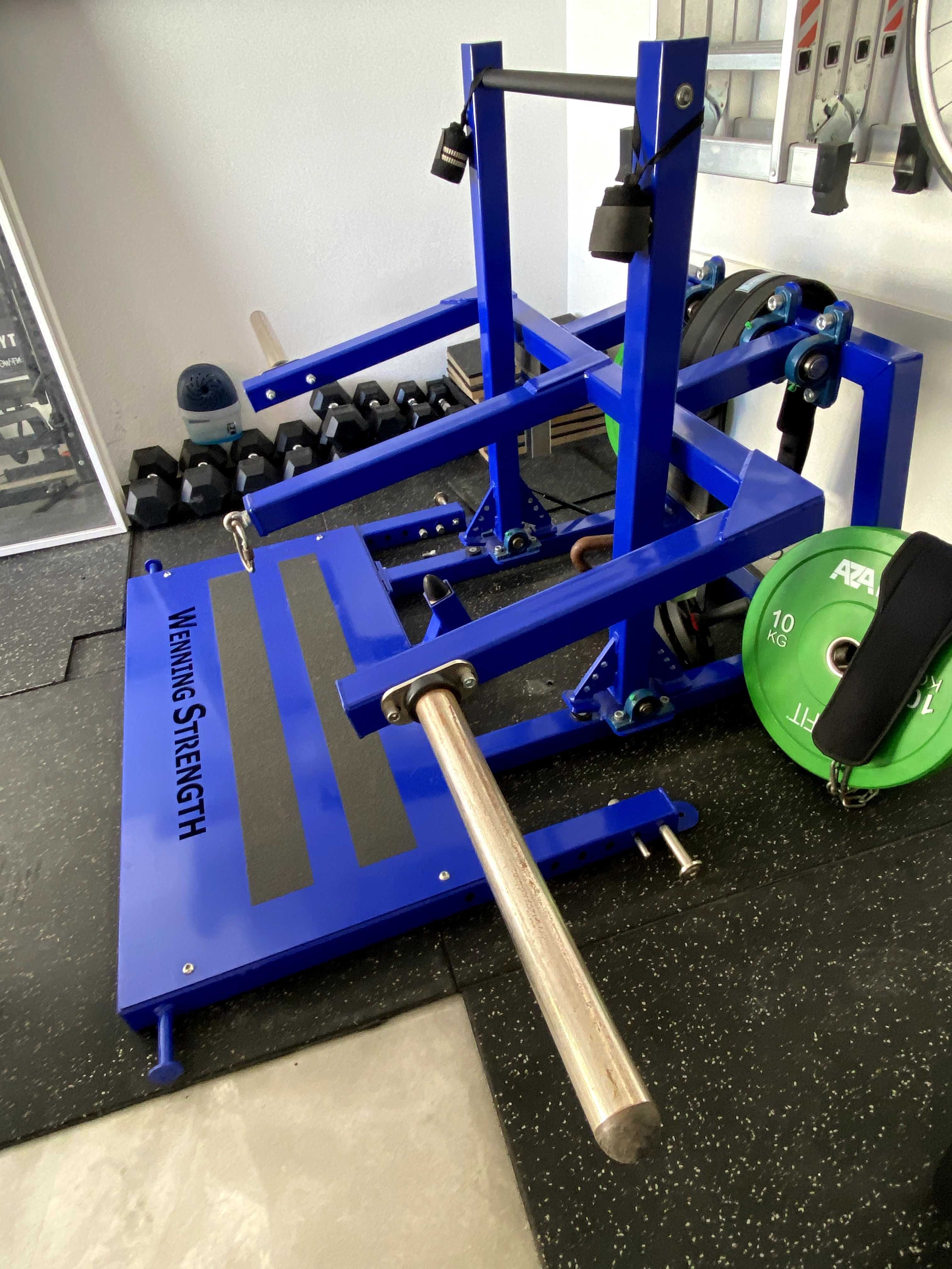 Matt wenning belt squat machine hotsell