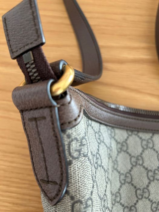 Mala Gucci Ophidia GG Supreme Canvas/Pele (ver fotos e texto)