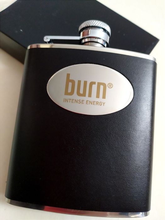 BURN Energy Drink фляга нержавейка энергетик Coca cola нержавеющая