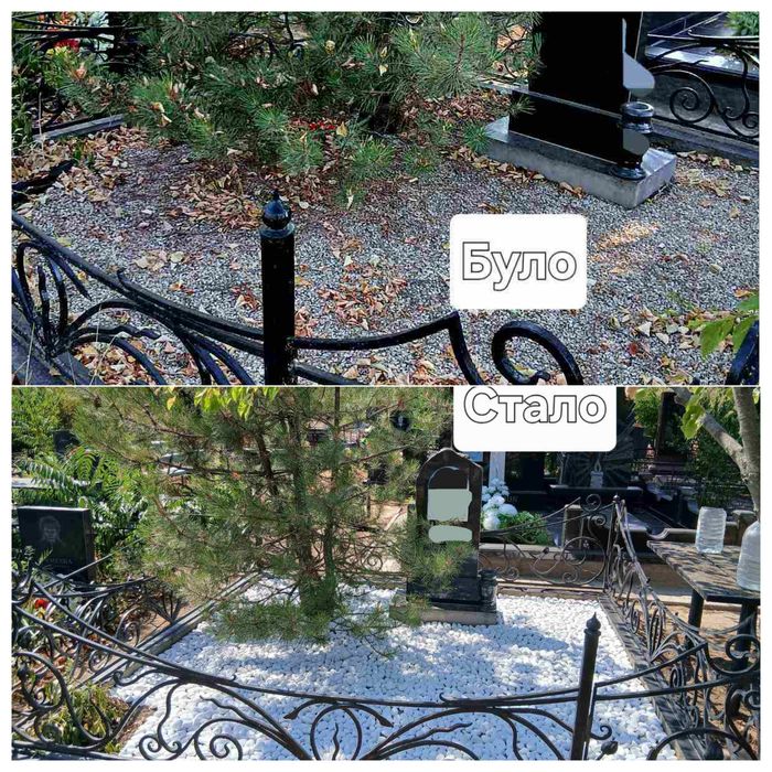 Уборка могил,покраска оградок,столиков,лавочек