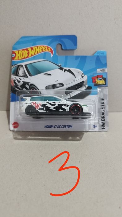 Hot Wheels em caixa