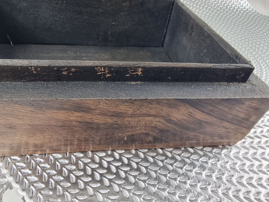 Szkatułka drewniana szkatułki drewniane z drewna brązowe