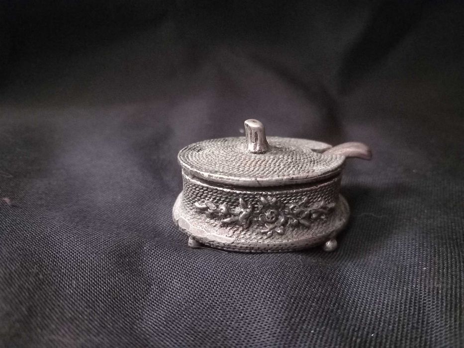 Mini-Pote de mesa para mostarda, ou sal ou pimenta moída ou piripiri
