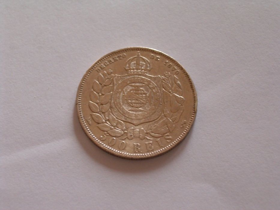 Brasil / 500 Reis - 1888 / Prata