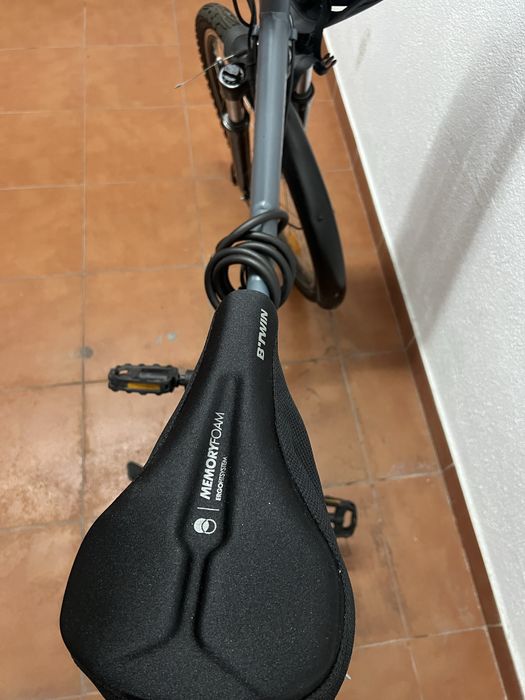 Bicicleta eletrica suspensão total